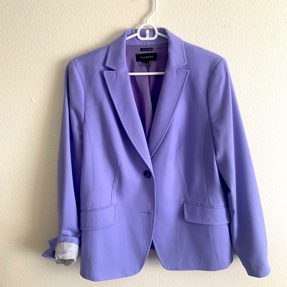 Italian Luxe Flannel Blazer